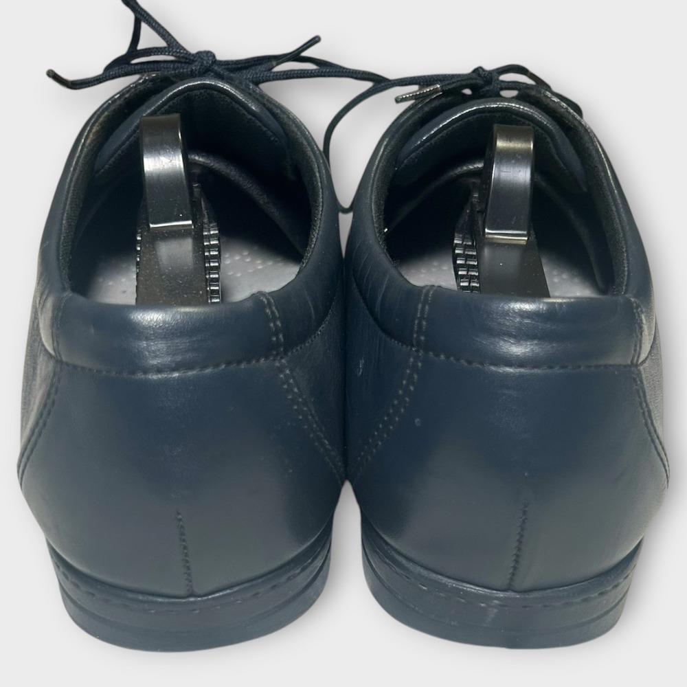 SAS Whisper Navy Blue Leather Comfort Walking Shoes Womens 10 N Narrow Oxford - Picture 4 of 9
